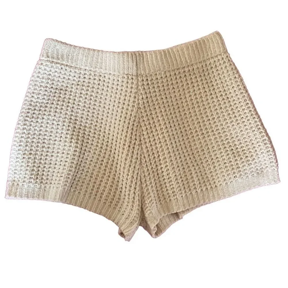 Moon & Madison women’s 2 piece, matching waffle, knit set size medium - Picture 3 of 5